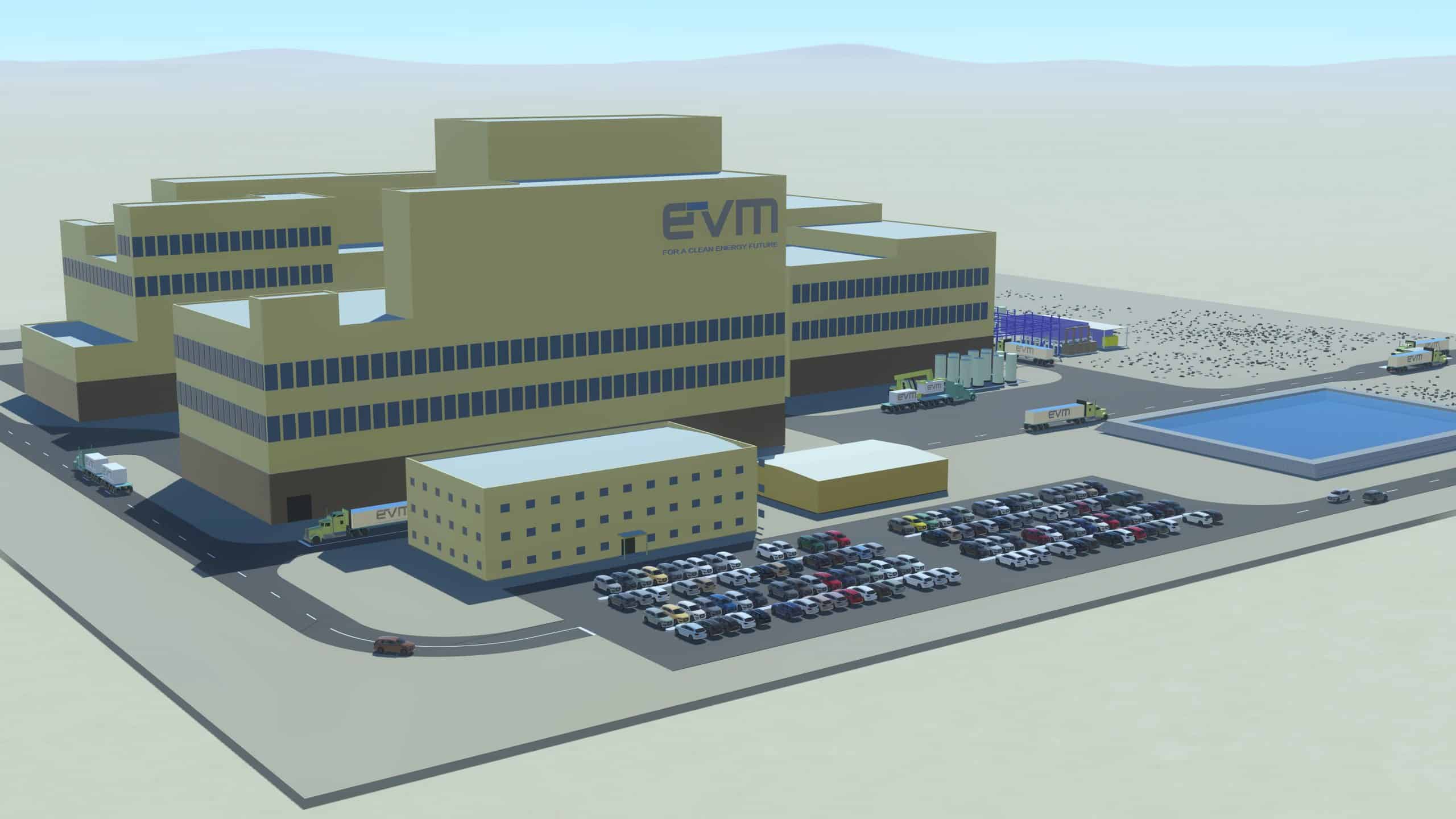 Image of EVM's Cathode Active Materials Plant